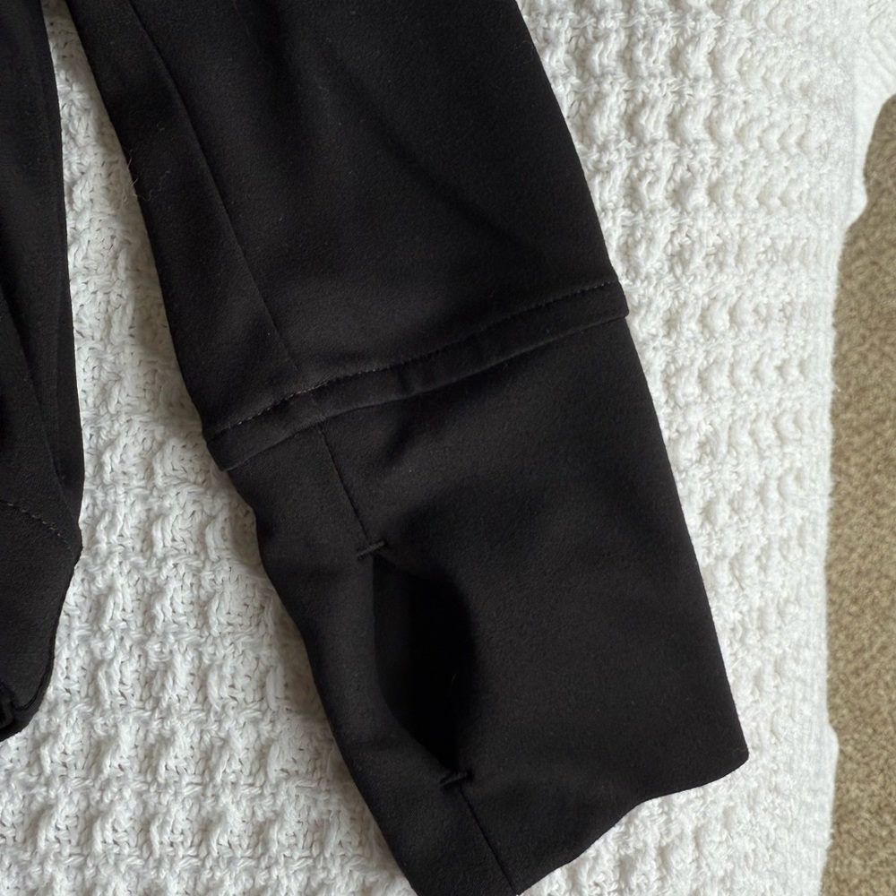 Loft Lou and Gray Black athletic zip up jacket size small - Picture 4 of 5